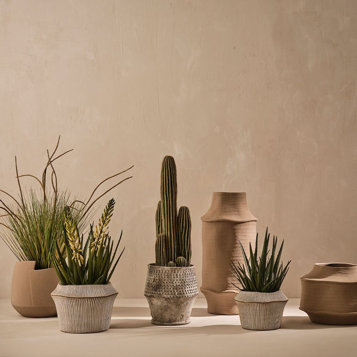 Cactus Saguaro Plant Green 63cm Pack of 2