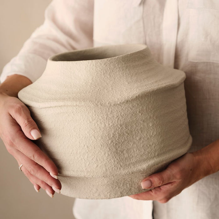 Pot Circo Limestone 20cm x 26cm Pack of 2