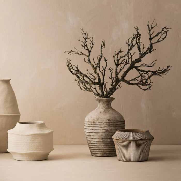 Pot Circo Limestone 20cm x 26cm Pack of 2