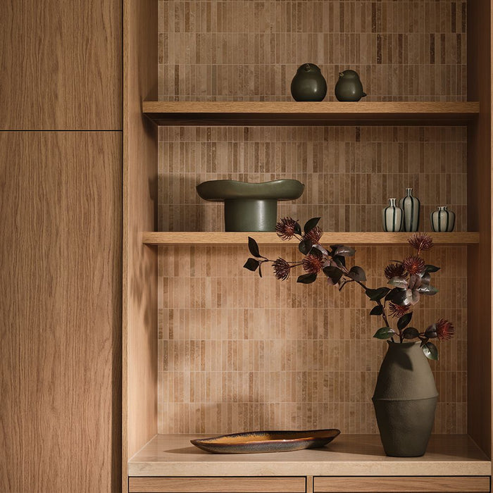 Vase Diavolo Olive 33cm x 19cm Pack of 2