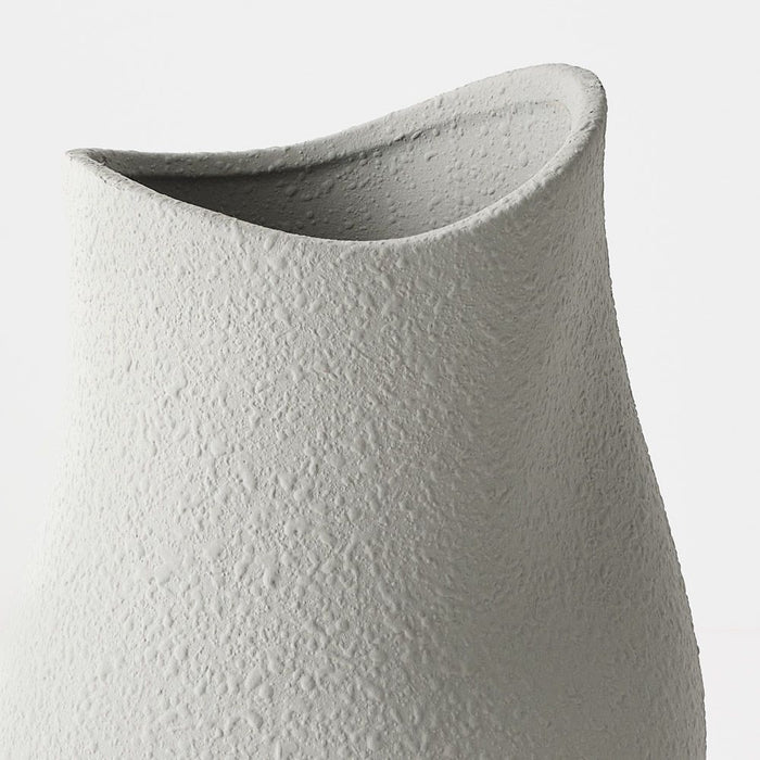 Vase Salassi Sage White 26cm Pack of 2