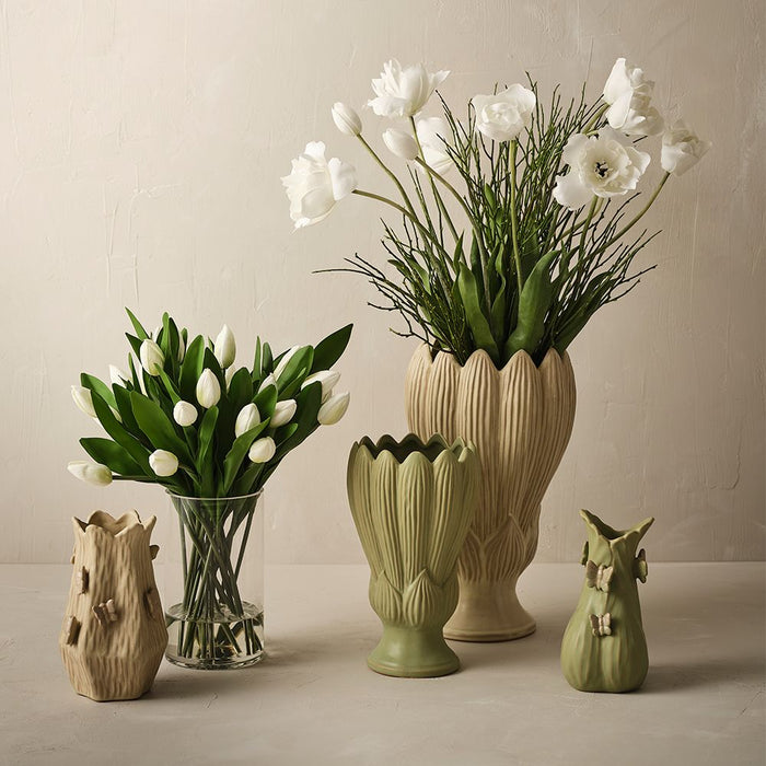 Haili Vase Oat 37cm x 21cm