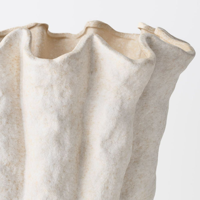 Ena Pot Eggshell 38cm