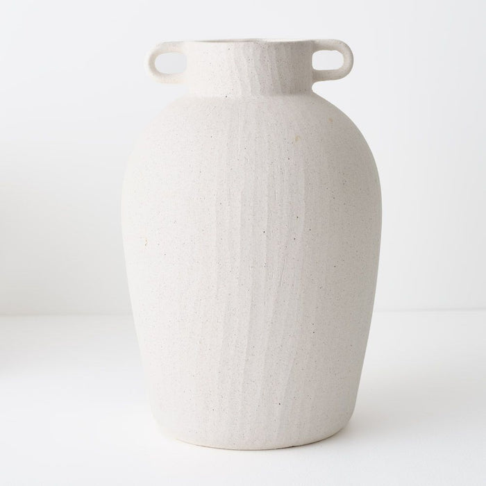 Coa Pot White Chalk 37cm