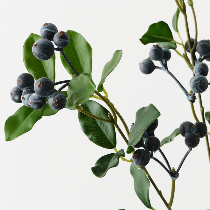 Blueberry Spray Blue 78cm Pack of 12