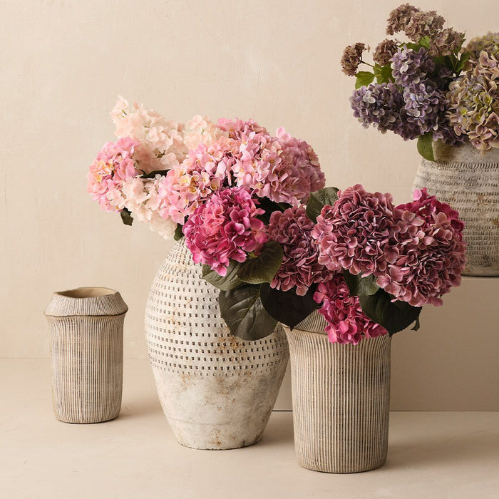 Hydrangea Cone Light Pink 91cm Pack of 6