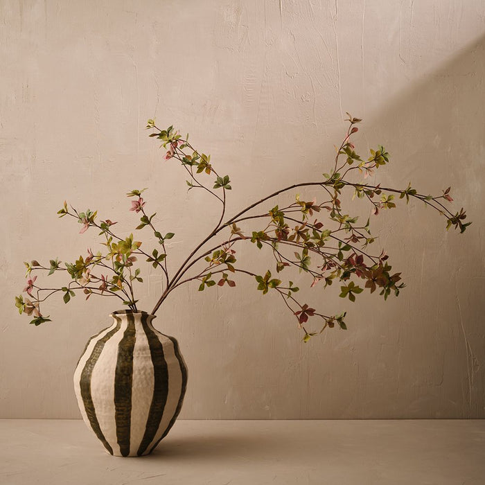 Enkianthus Leaf Spray Green Pink 178cm Pack of 2