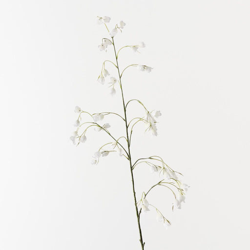 Bell Flower Spray 110cm White - Pack of 12