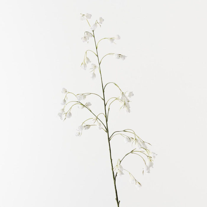 Bell Flower Spray 110cm White - Pack of 12