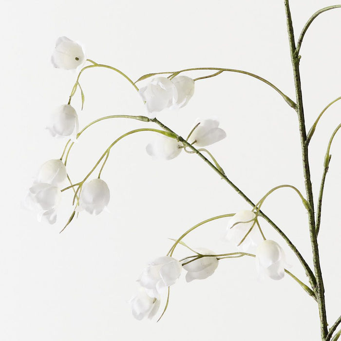 Bell Flower Spray 110cm White - Pack of 12
