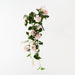 Artificial Geranium Hanging Bush 92cm Light Pink - Pack of 6 - FLORA DESIGNS