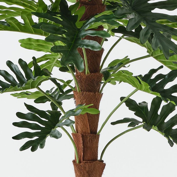 Artificial Philodendron Selloum Plant On Pole 120cm - FLORA DESIGNS