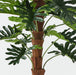 Artificial Philodendron Selloum Plant On Pole 120cm - FLORA DESIGNS