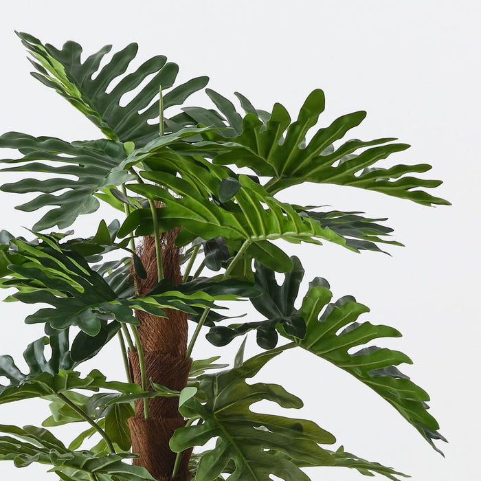 Artificial Philodendron Selloum Plant On Pole 150cm - FLORA DESIGNS