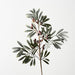 Artificial Olive Leaf Spray 77cm Burgundy Green - Pack of 12 - FLORA DESIGNS