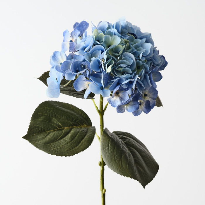 Artificial Hydrangea 66cm Light Blue - Pack of 12 - FLORA DESIGNS