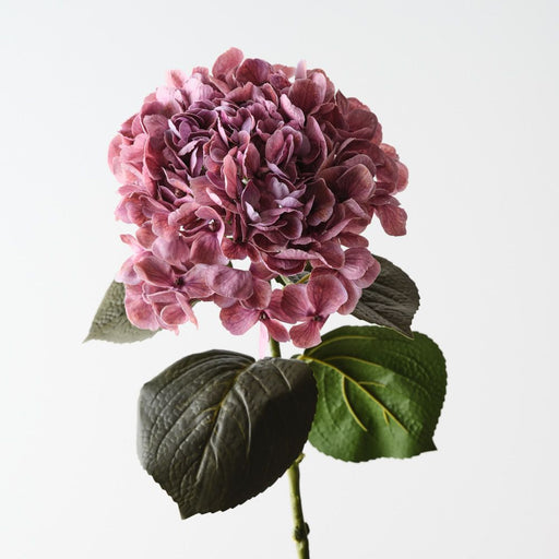 Artificial Hydrangea 66cm Mauve - Pack of 12 - FLORA DESIGNS