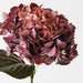 Artificial Hydrangea 66cm Burgundy Rust - Pack of 12 - FLORA DESIGNS