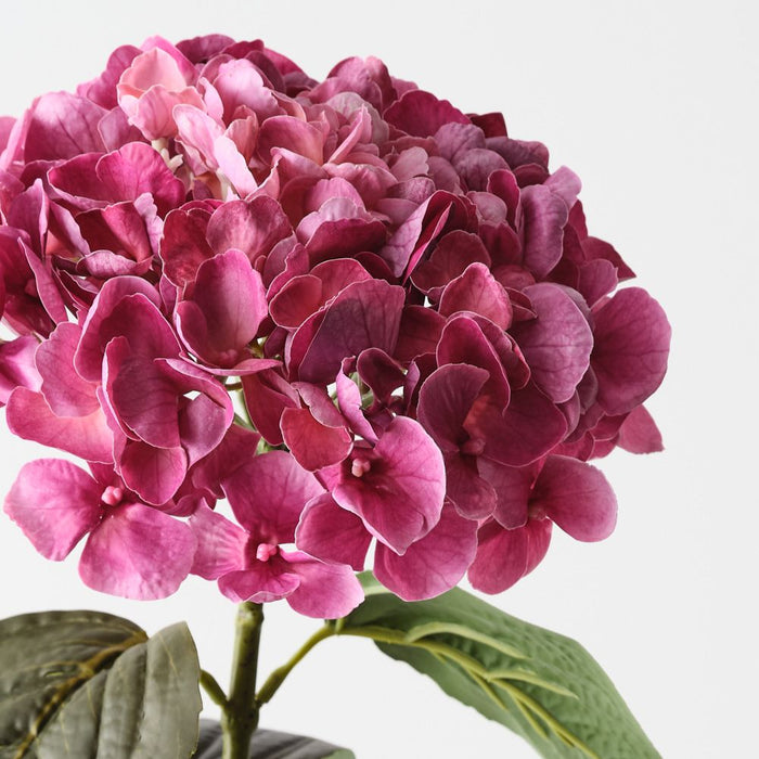 Artificial Hydrangea 66cm Fuschia - FLORA DESIGNS