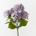 Artificial Hydrangea Bush 52cm Lavender - Pack of 12 - FLORA DESIGNS