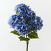 Artificial Hydrangea Bush 52cm Royal Blue - Pack of 12 - FLORA DESIGNS