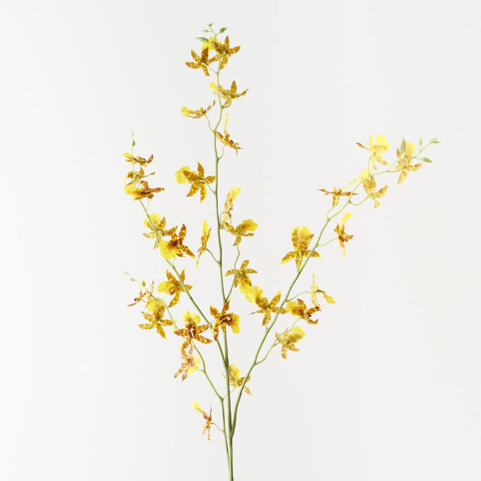 Artificial Orchid Oncidium Spray 94cm Yellow - Pack of 12 - FLORA DESIGNS