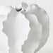 Vase Salento White 18cm x 20cm Pack of 2