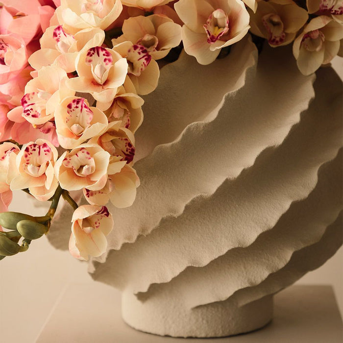 Vase Leucento Limestone 30cm x 35cm