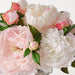 Peony Mix in Vase 28cm Light Pink - FLORA DESIGNS