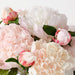 Peony Mix in Vase 33cm Light Pink - FLORA DESIGNS