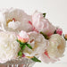 Peony Mix in Vase 40cm Light Pink