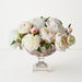 Peony Mix in Vase 40cm White Pink