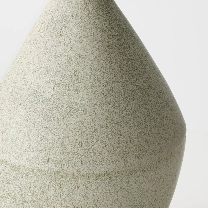 Kenji Stipple Vase Lichen 29cm - Set of 2