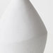 Kenji Stipple Vase White Sand 29cm - Set of 2