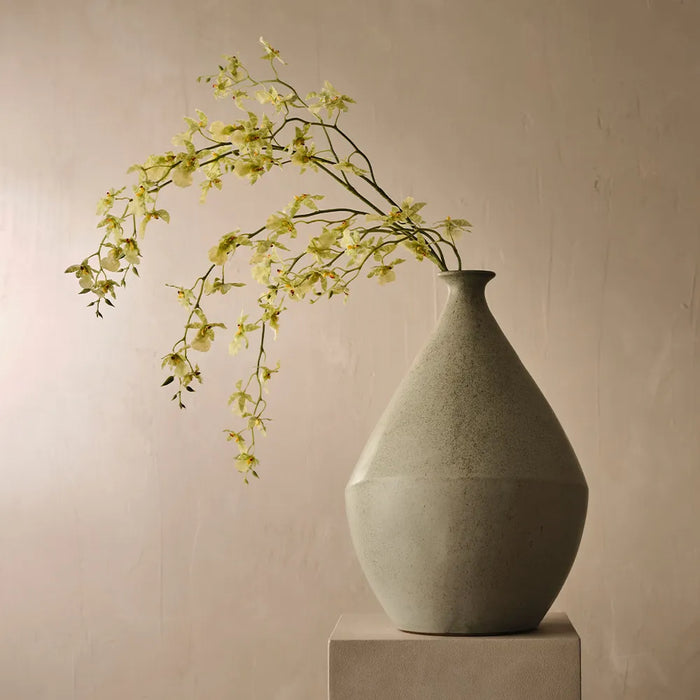 Kenji Stipple Vase - Lichen 44cm