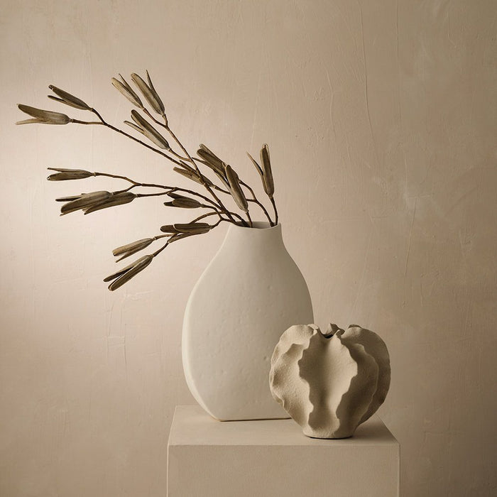 Vase Itsuki 35cm White - Pack of 2