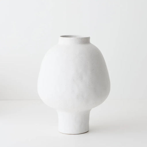 Kenji Vase White Sand 32cm