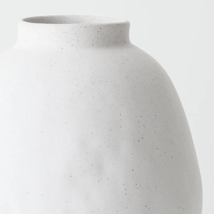 Kenji Vase White Sand 32cm