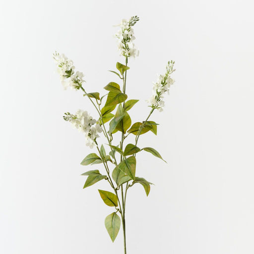 Artificial Lilac Bud Spray 62cm Cream - Pack of 2 - FLORA DESIGNS