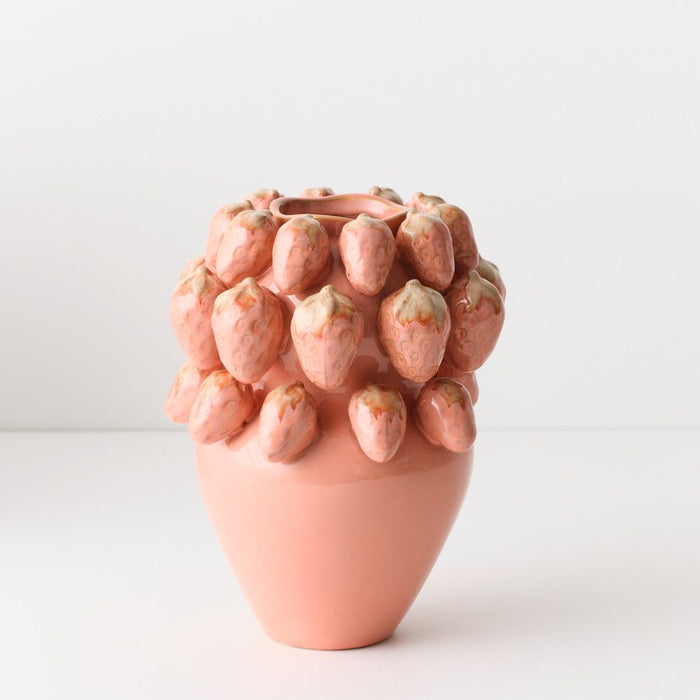 Baya Vase 24cm Pink Cream - FLORA DESIGNS