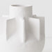 Motala Vase 19cm Arctic White - Pack of 2 - FLORA DESIGNS