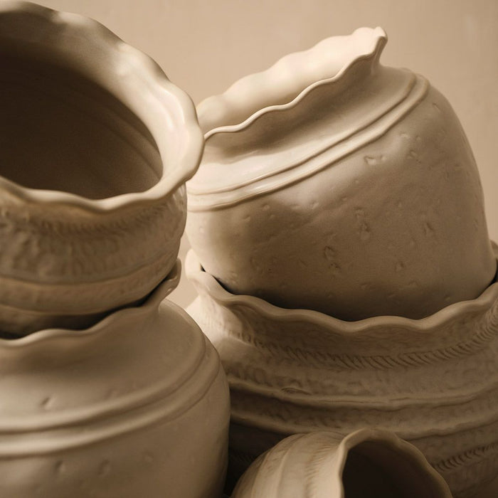 Favaro Pot 27cm White - Pack of 2 - FLORA DESIGNS