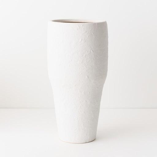 Vittoria Pot 40cm Whisper White - FLORA DESIGNS