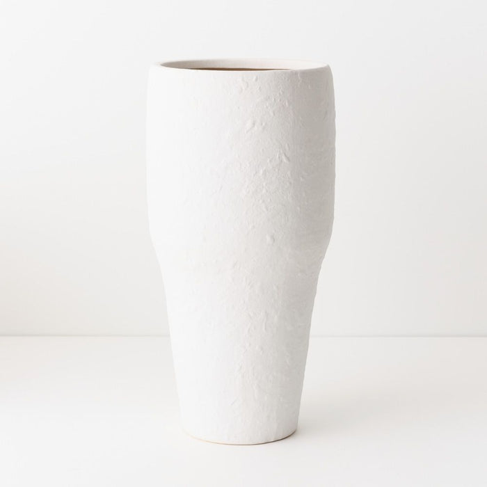 Vittoria Pot 40cm Whisper White - FLORA DESIGNS