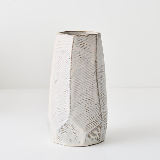 Tagami Vase 23cm Ivory - FLORA DESIGNS