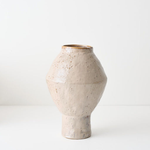 Natsuka Vase 33cm Almond - FLORA DESIGNS