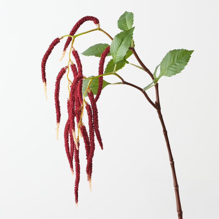Artificial Amaranthus Spray 88cm Burgundy - Pack of 12 - FLORA DESIGNS