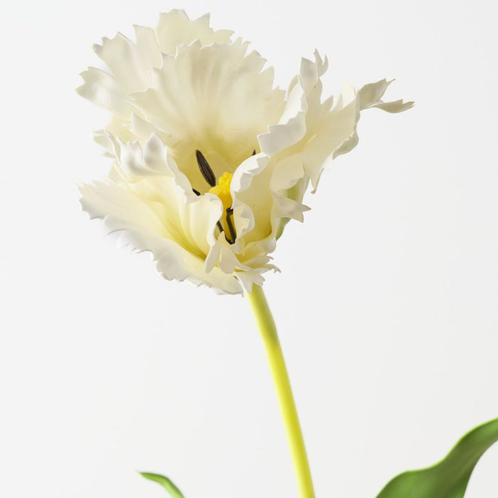 Artificial Parrot Tulip 70cm White - Pack of 12 - FLORA DESIGNS