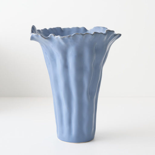 Tide Vase 31cm Lagoon - FLORA DESIGNS