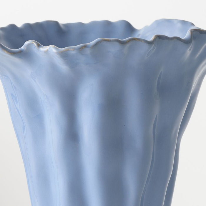 Tide Vase 31cm Lagoon - FLORA DESIGNS